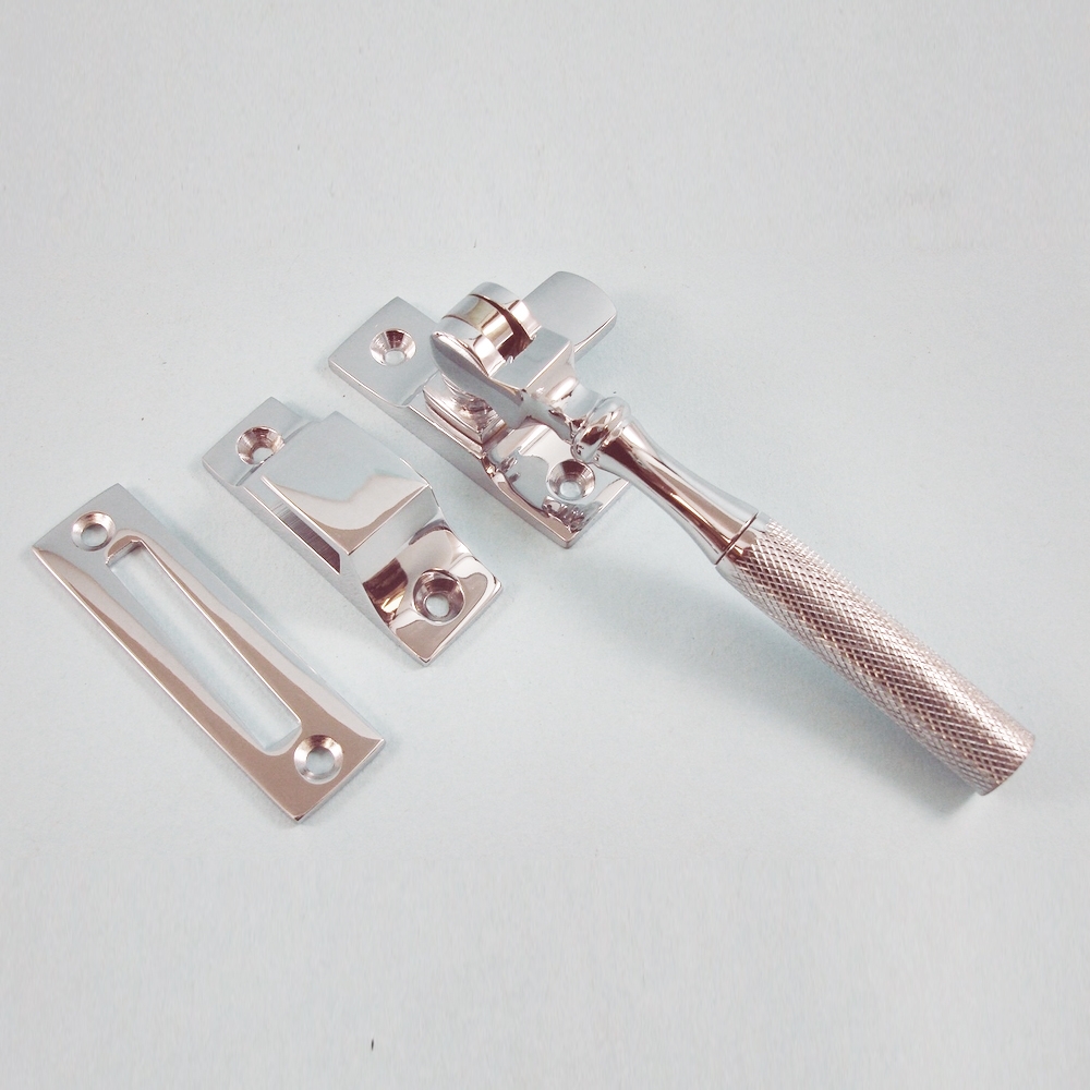 THD077/CP • Polished Chrome • Knurled Casement Fastener